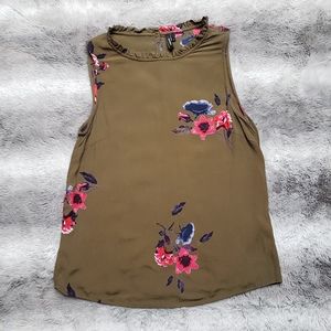 🖤 2/30$ 🖤 Khaki camisole flowers